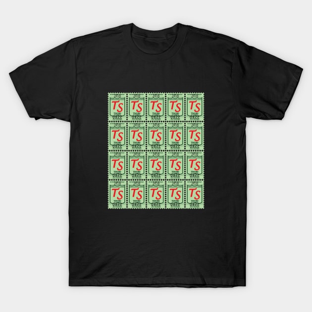 Grocery Trading Stamps T-Shirt by GloopTrekker